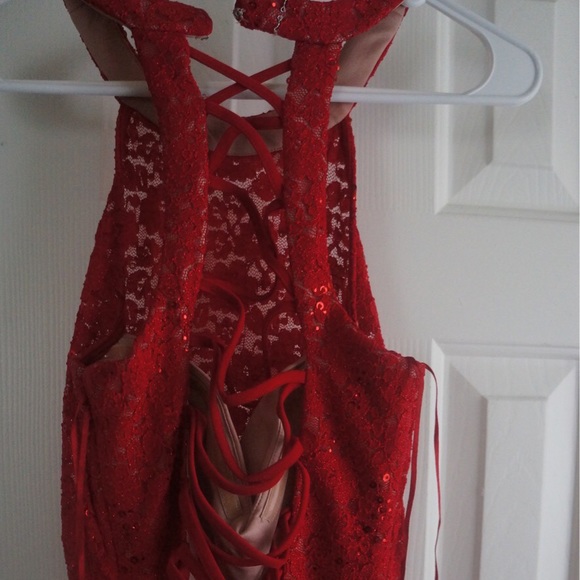 Red Formal Dress (Prom,Pageant,Ball,Homecoming) - Picture 3 of 7